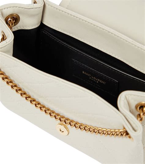 sac yves saint laurent nolita|Nolita Mini leather shoulder bag in white .